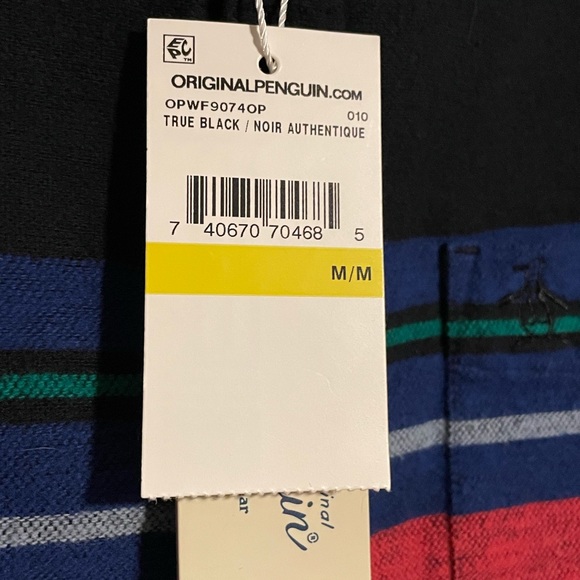 NEW Penguin Men’s Medium Flannel Shirt - Picture 3 of 4